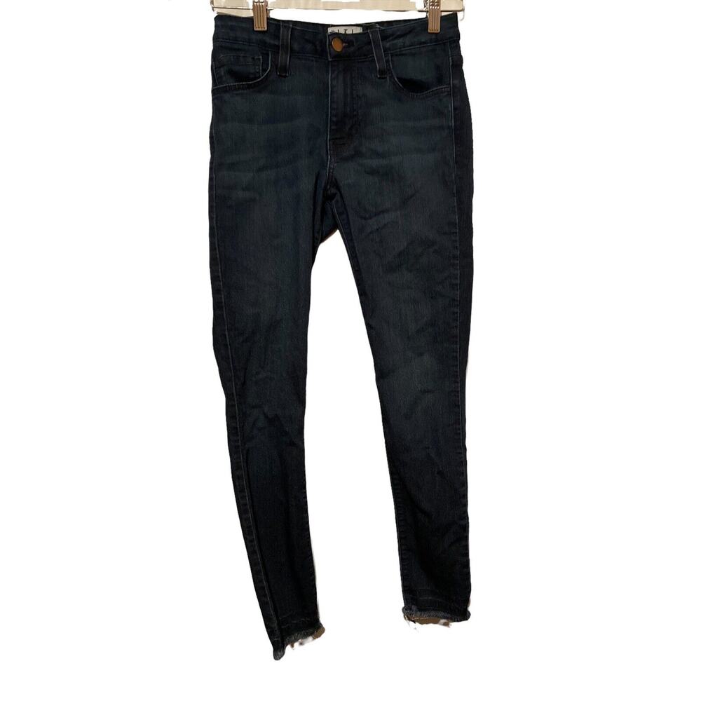 L.T.J Letter To Juliet Womens‎ Cropped Jean Pockets Mid Rise Denim 26